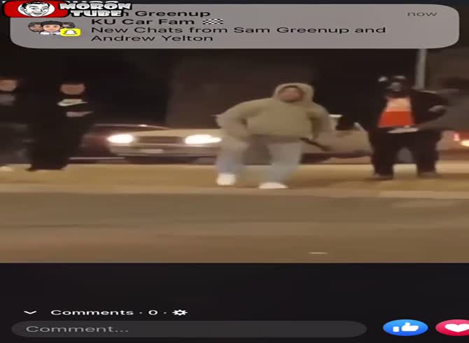 Video: He shoots himself in the leg by mistake (Warning - frightening)